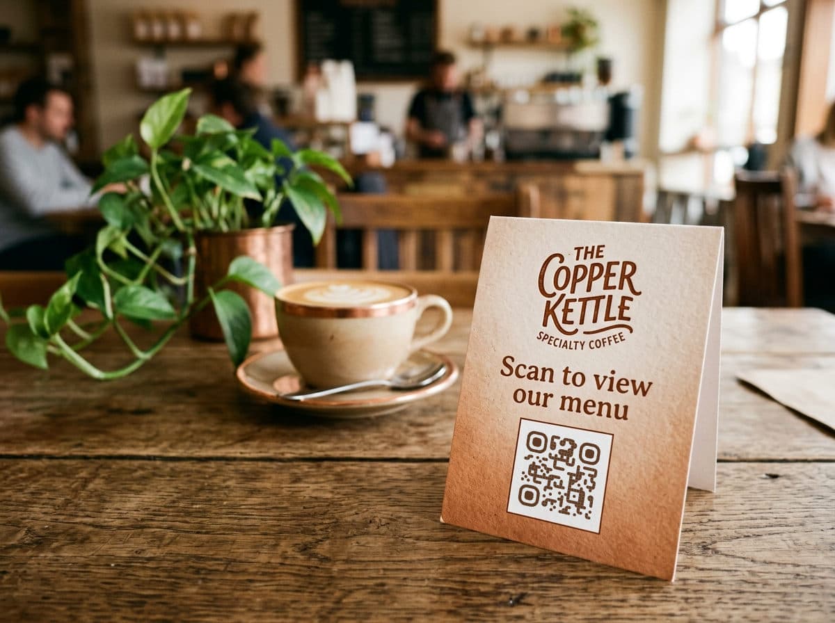 QR Codes for Menus & Signage